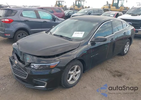 2017 Chevrolet Malibu Ls из США, поврежденный, VIN 1G1ZB5ST5HF292798